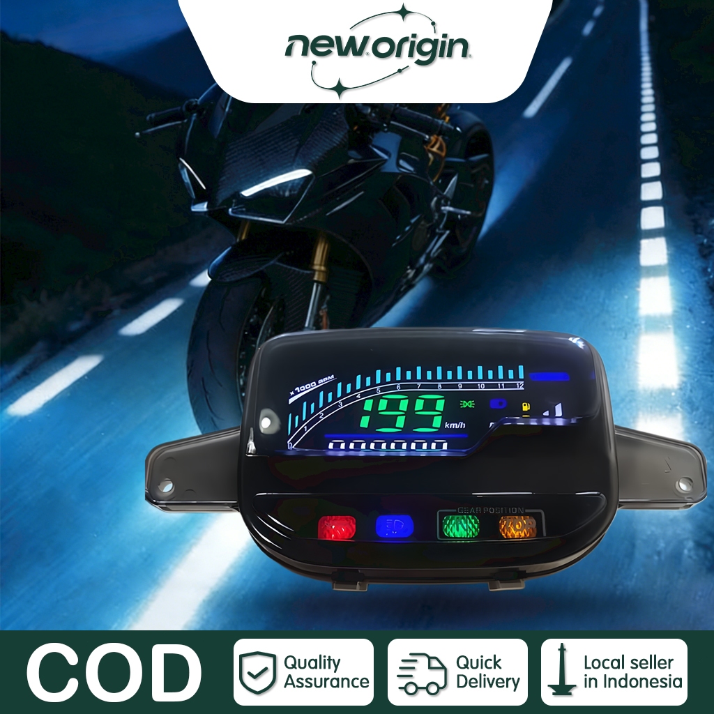 Jual Speedometer spido Speedo Digital Yamaha F1zr / Vega R / Force One ...