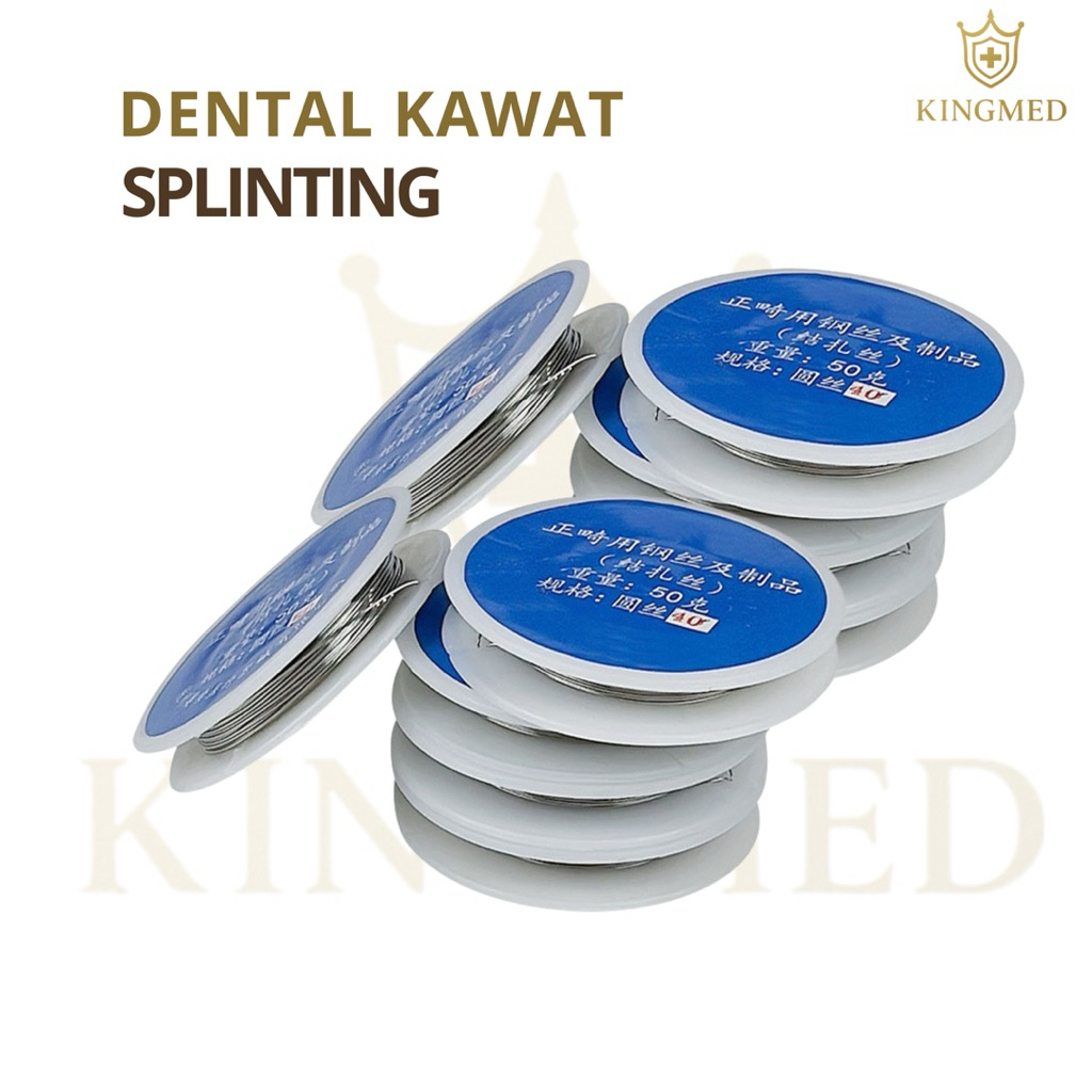 Jual Dental Kawat Splinting gigi/Splinting Wire /orthodontic/Behel ...