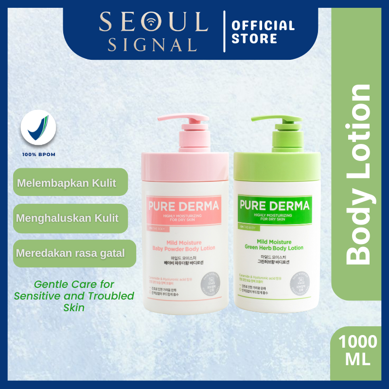 Jual On The Body Pure Derma Moisture Body Lotion Scent (1000ml ...