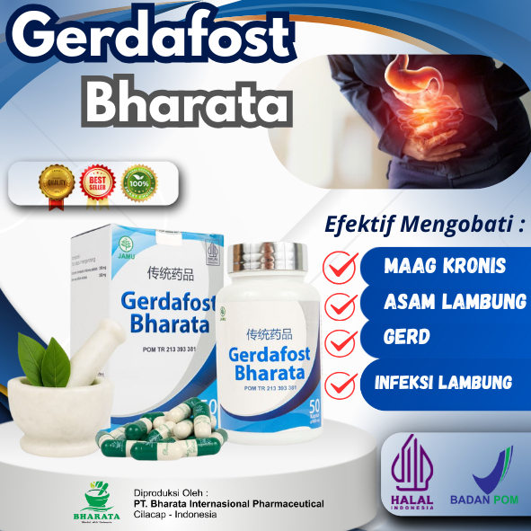 Obat Maag Kronis dan Asam Lambung Gerd Infeksi Lambung Paling Ampuh - Obat Magh Akut Lambung Perih Alami Tanpa Efek Samping -Tukak Lambung-Obat Maag Pereda Nyeri Lambung-Gerdafost Bharata