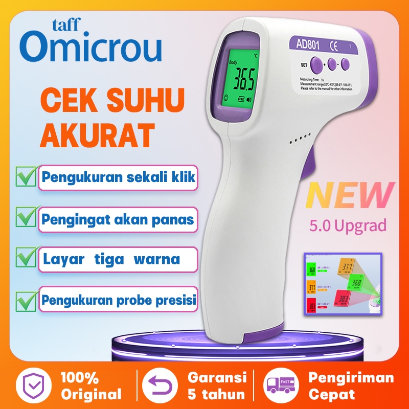 Jual (Merek) Thermometer Alat Cek Suhu Tubuh Digital Infrared Non ...