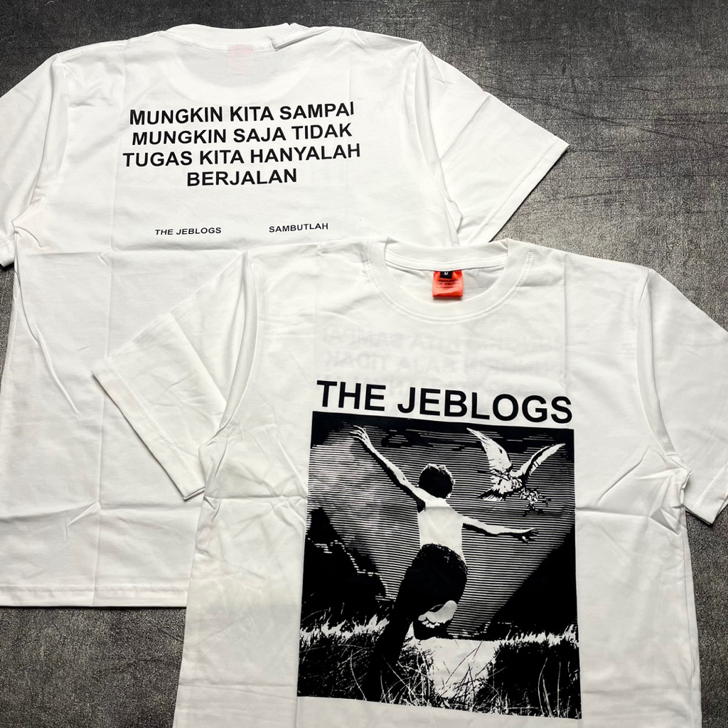 Jual Tshirt THE JEBLOGS - SAMBUTLAH Official Merchandise | Shopee Indonesia