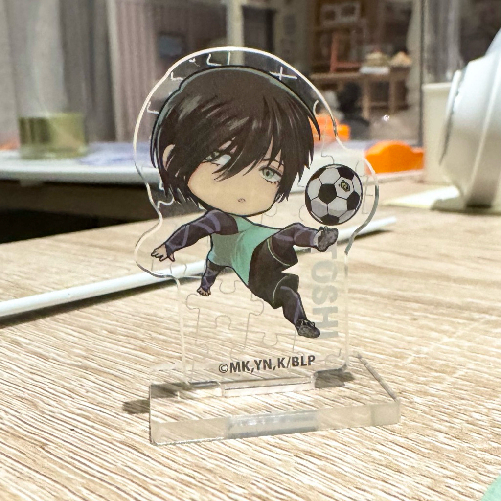 Jual pre-loved official blue lock rin itoshi mini acrylic standee stand ...