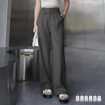 ORO PANTS Loose Pants Trouser Wanita Celana Anti Kusut Celana Kulot Wanita