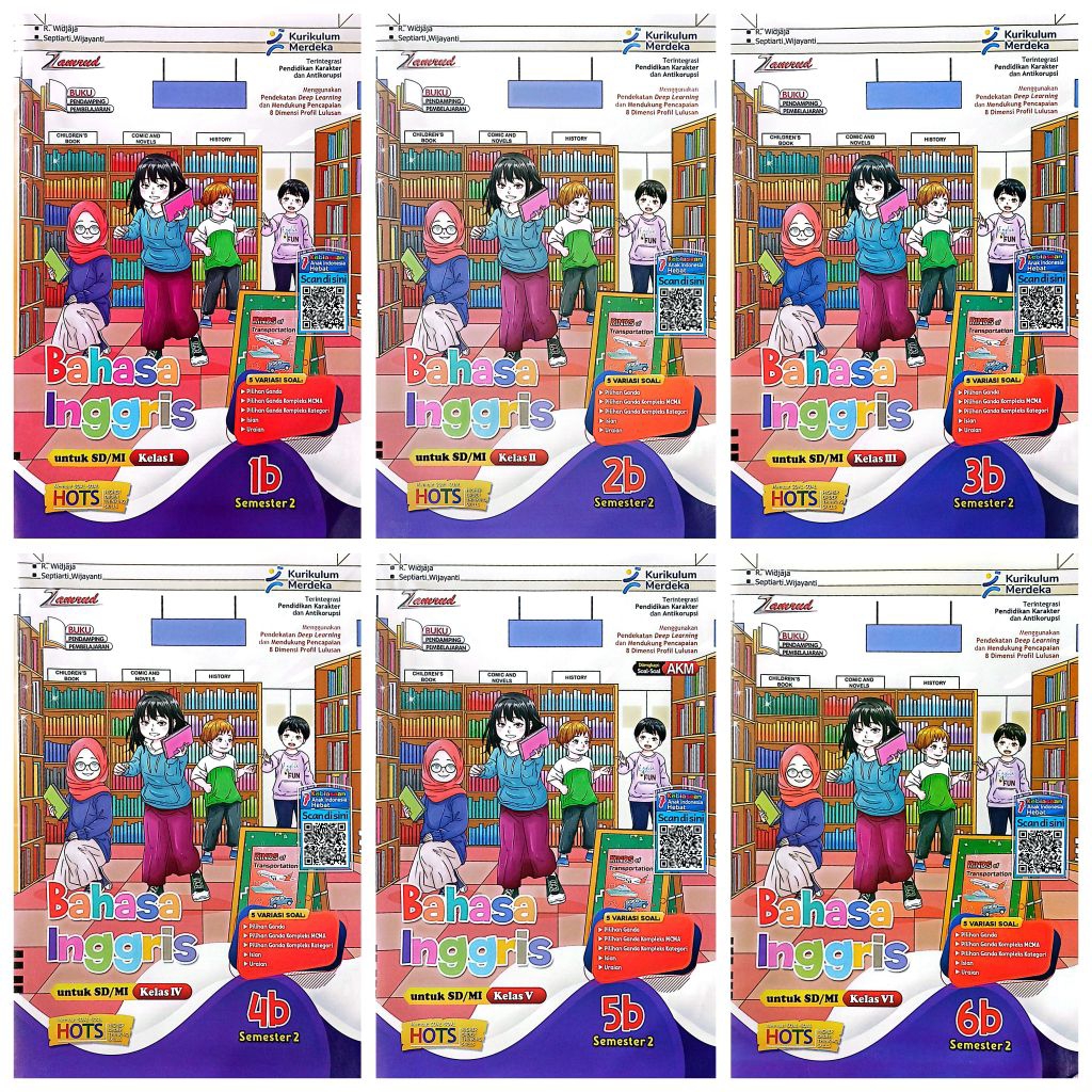 Jual BUKU LKS SD BAHASA INGGRIS KELAS 1 2 3 4 5 6 SEMESTER 2 TA 2025 ...
