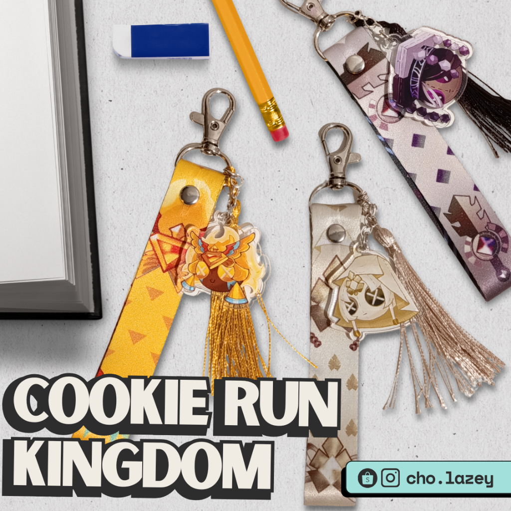 Jual Fanmerch Cookie Run Kingdom gantungan kunci | keychain lanyard ...