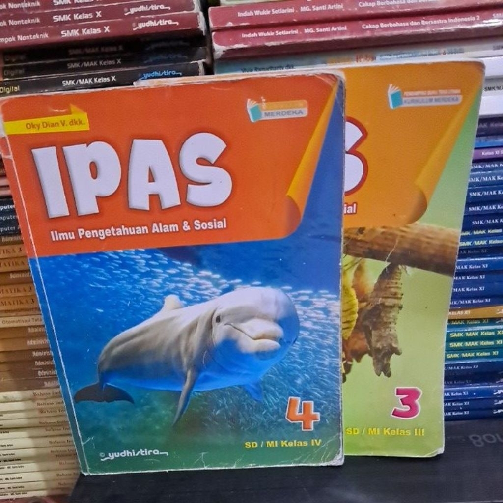 Jual buku bekas kurikulum merdeka IPAS ILMU PENGETAHUAN ALAM DAN SOSIAL ...