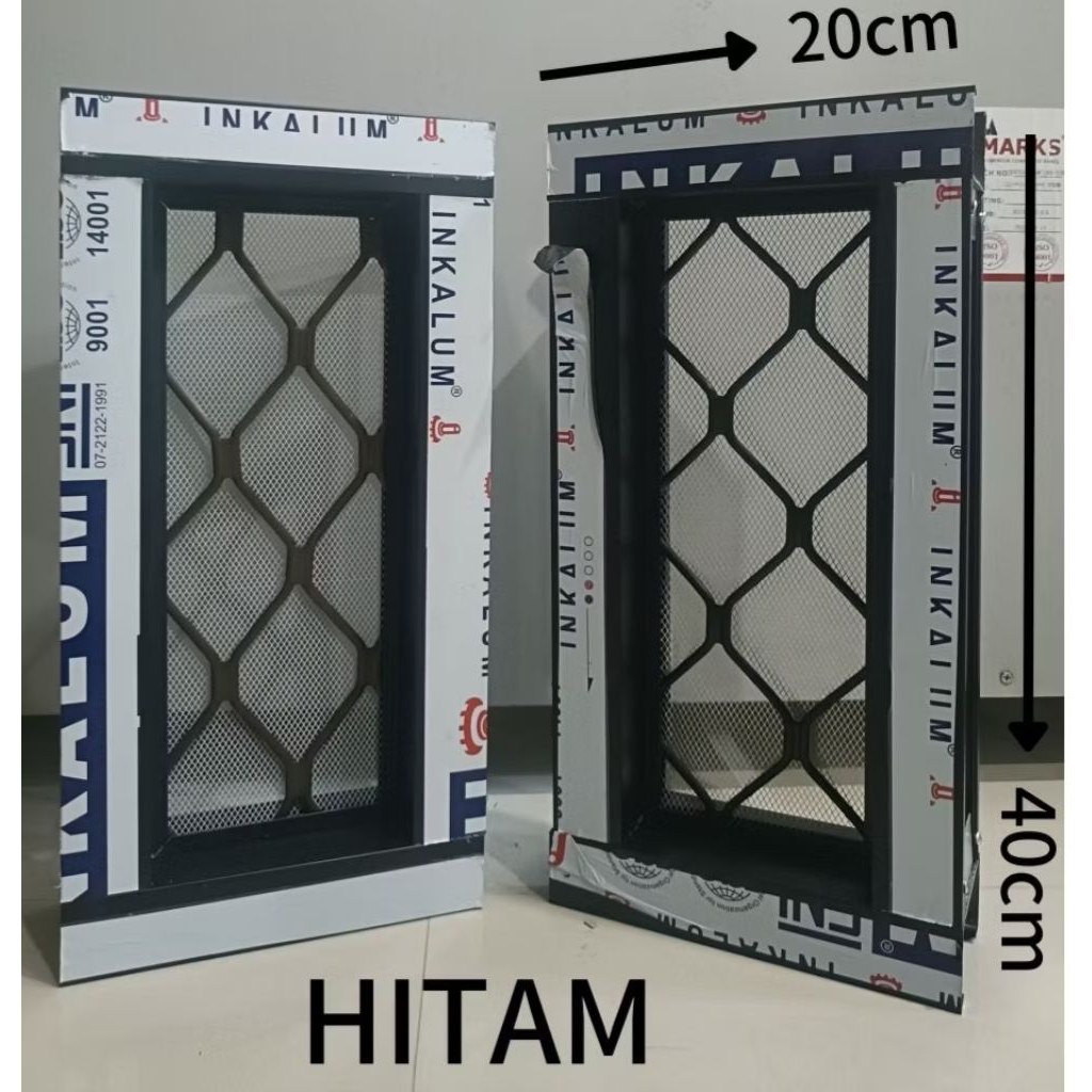 Jual Roster/Loster ventilasi angin Aluminium 40x20 Ventilasi rumah ...