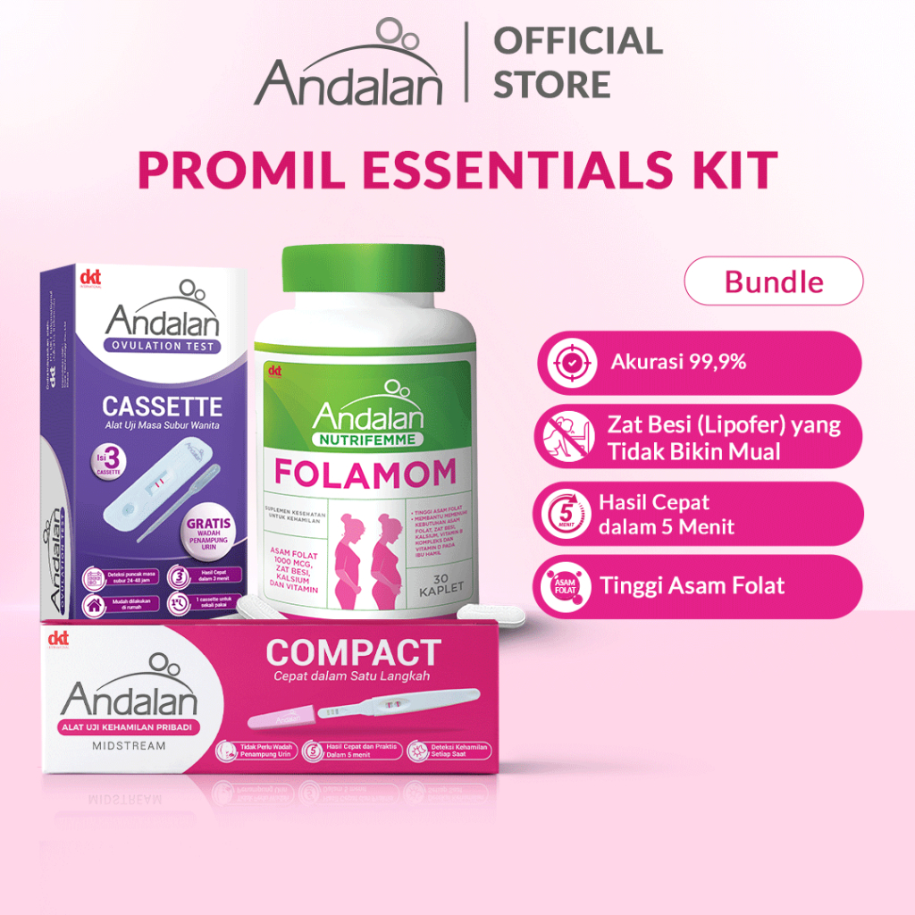 Jual Promil Essentials Kit (Andalan Compact Midstream Test Pack ...