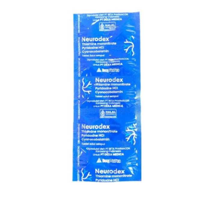 Jual NEURODEX 1 STRIP ISI 10 TABLET I untuk Pengobatan Kekurangan ...
