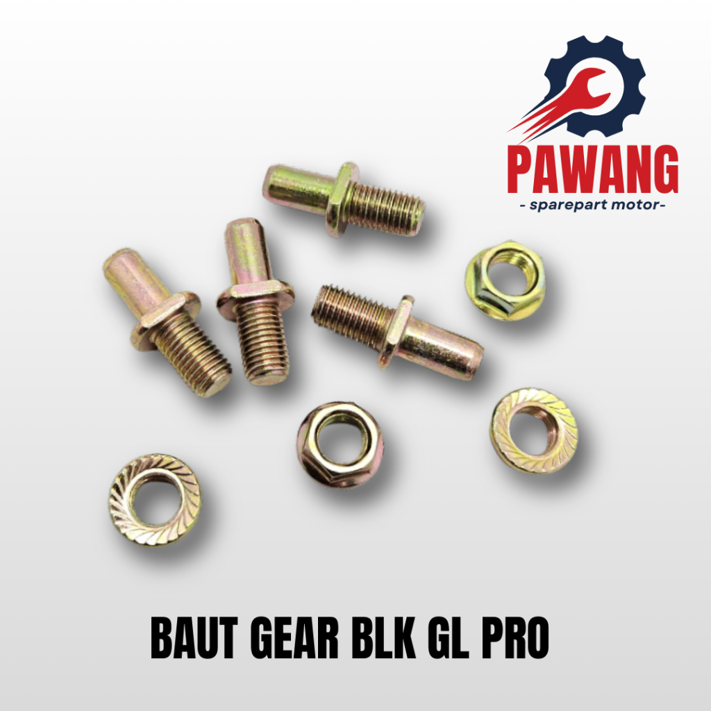 Jual Baut Gear Gir Baut ger Belakang Gl Pro Megapro Tiger harga per set ...
