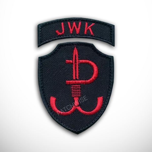 Jual Patch JWK Jednostka Wojskowa Komandosów Bordir Logo Emblem ...