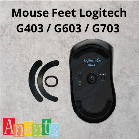 Jual Logitech Kaki Mouse Glide untuk G403 G603 G703 Meningkatkan ...