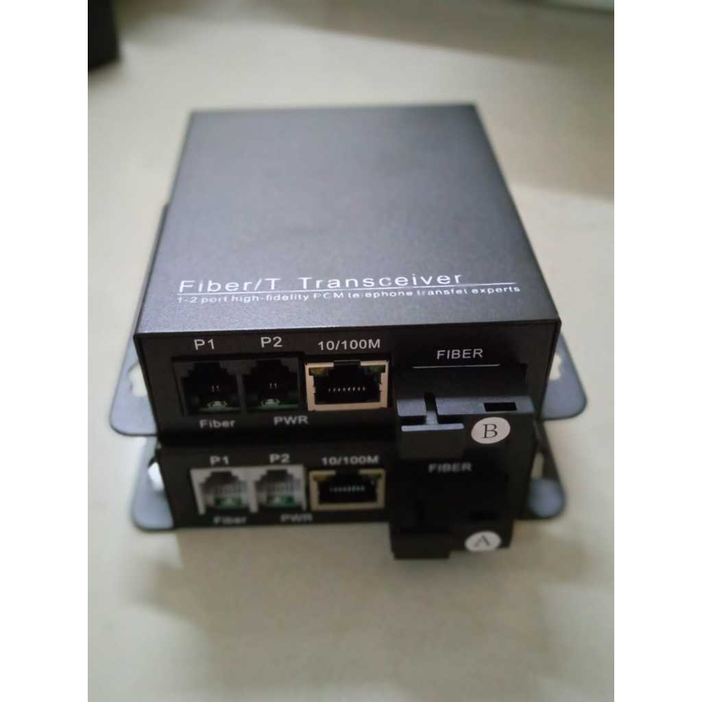 Jual PCM Voice Telephone 2Channel Fiber Optical Media Converter 1Pasang ...