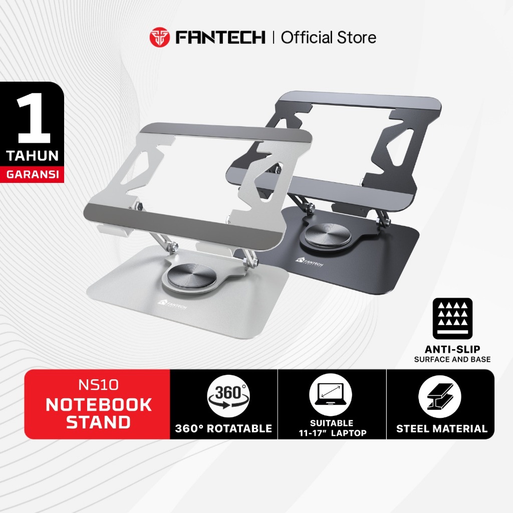 Jual Fantech Laptop Stand Holder Besi NS10 Notebook Stand Tablet Stand ...