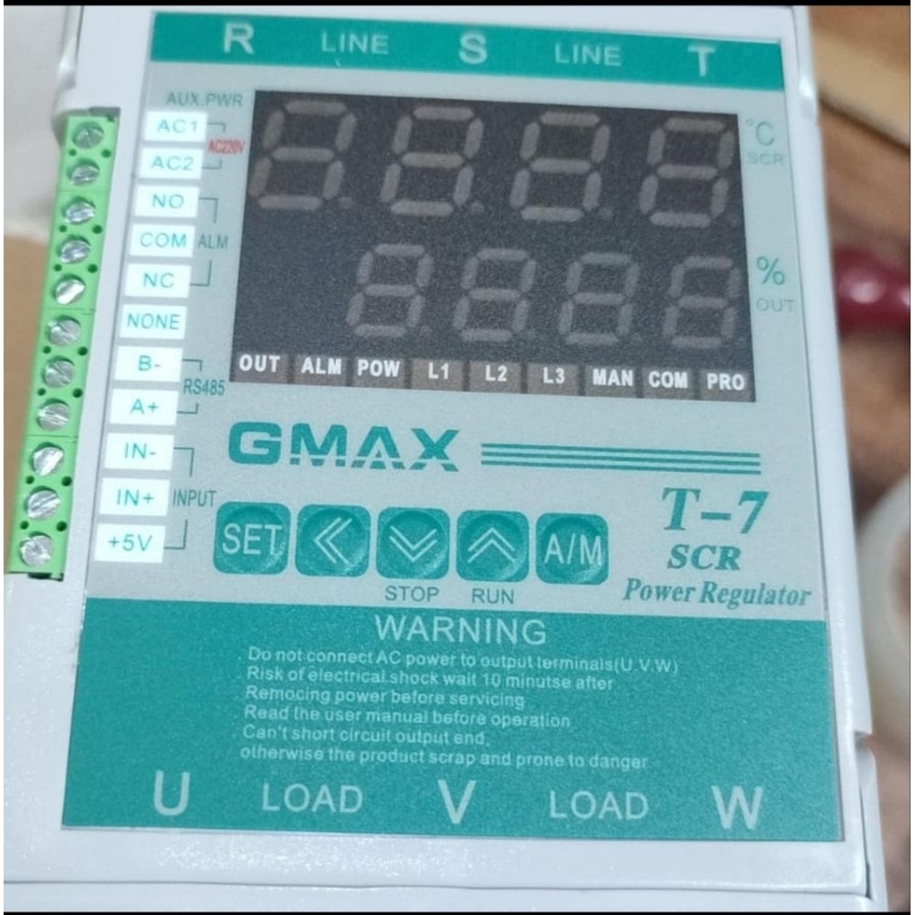 Jual T-7 SCR POWER REGULATOR GMAX/POWER REGULATOR GMAX SCR T-7 ORIGINAL ...