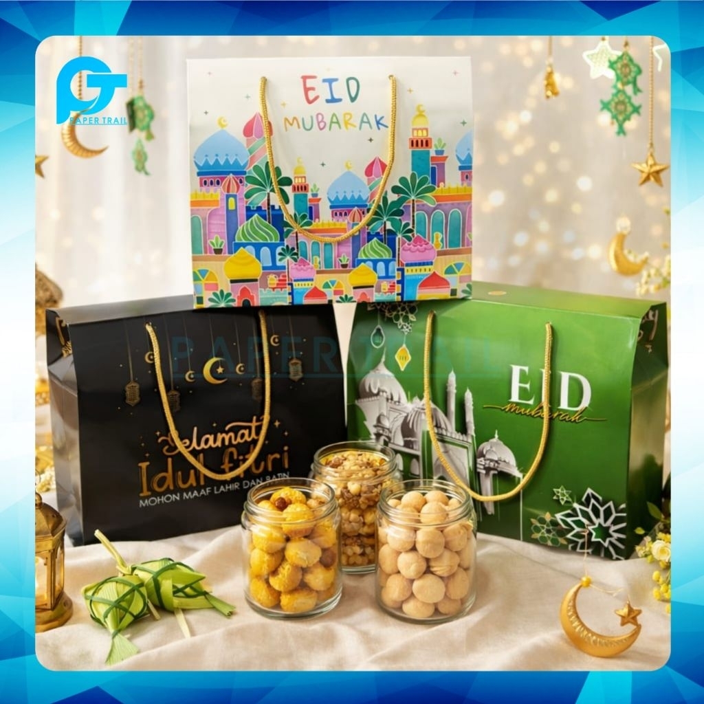 Jual BOX HAMPERS LEBARAN IDUL FITRI / PAPER BAG LEBARAN 2026 / BOX ...