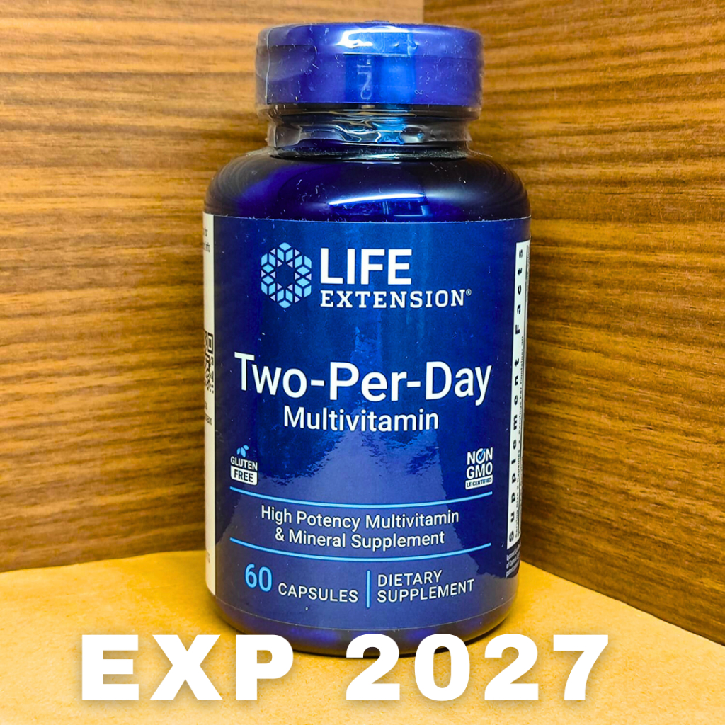 Jual Life Extension LiveExtension Two-Per-Day MultiVitamin Multi Vit 60 ...