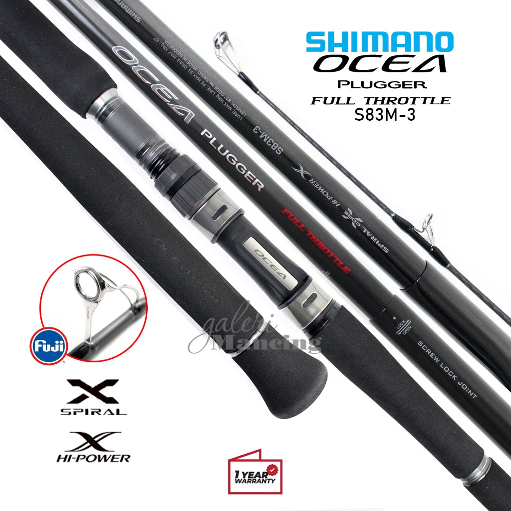 Jual Joran SHIMANO OCEA PLUGGER FT 2024 (Full Throttle) | X Spiral