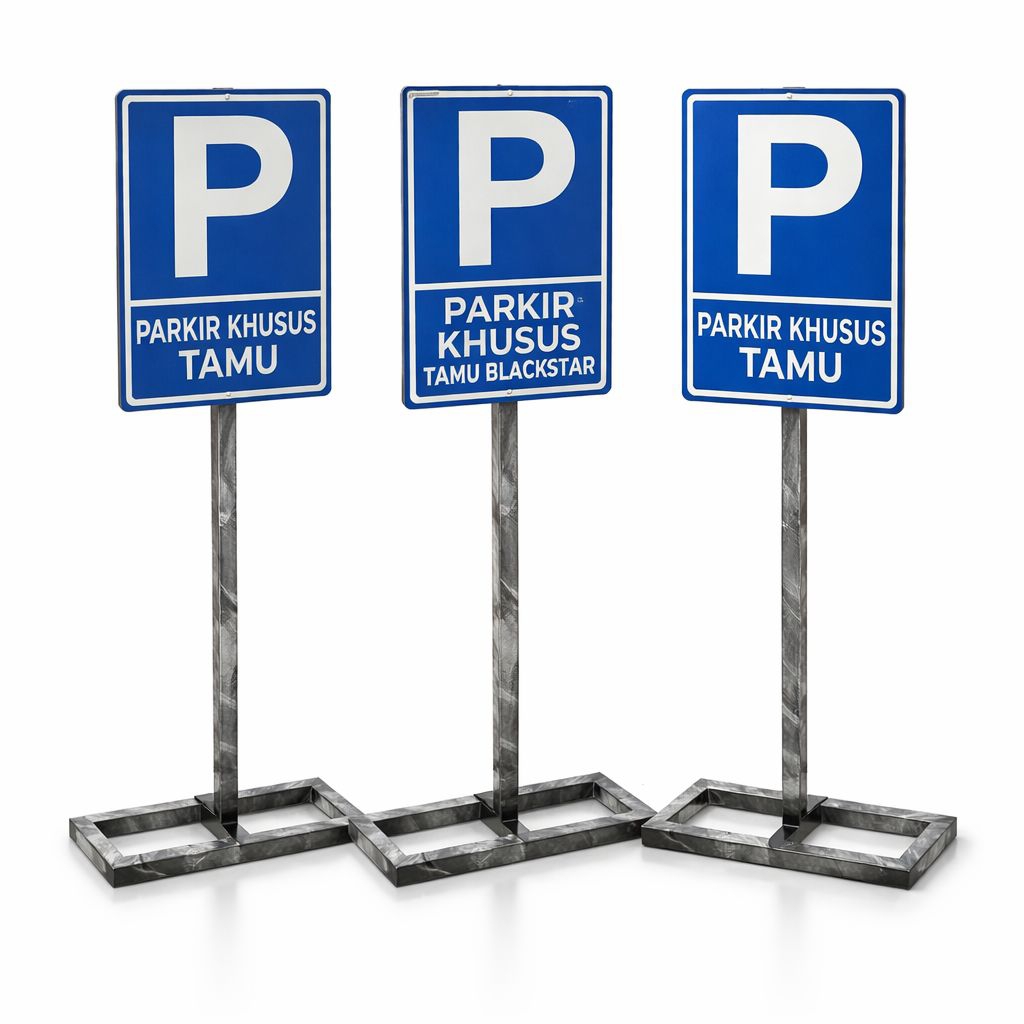 Jual TIANG RAMBU SIGN PORTABLE 120CM | Shopee Indonesia