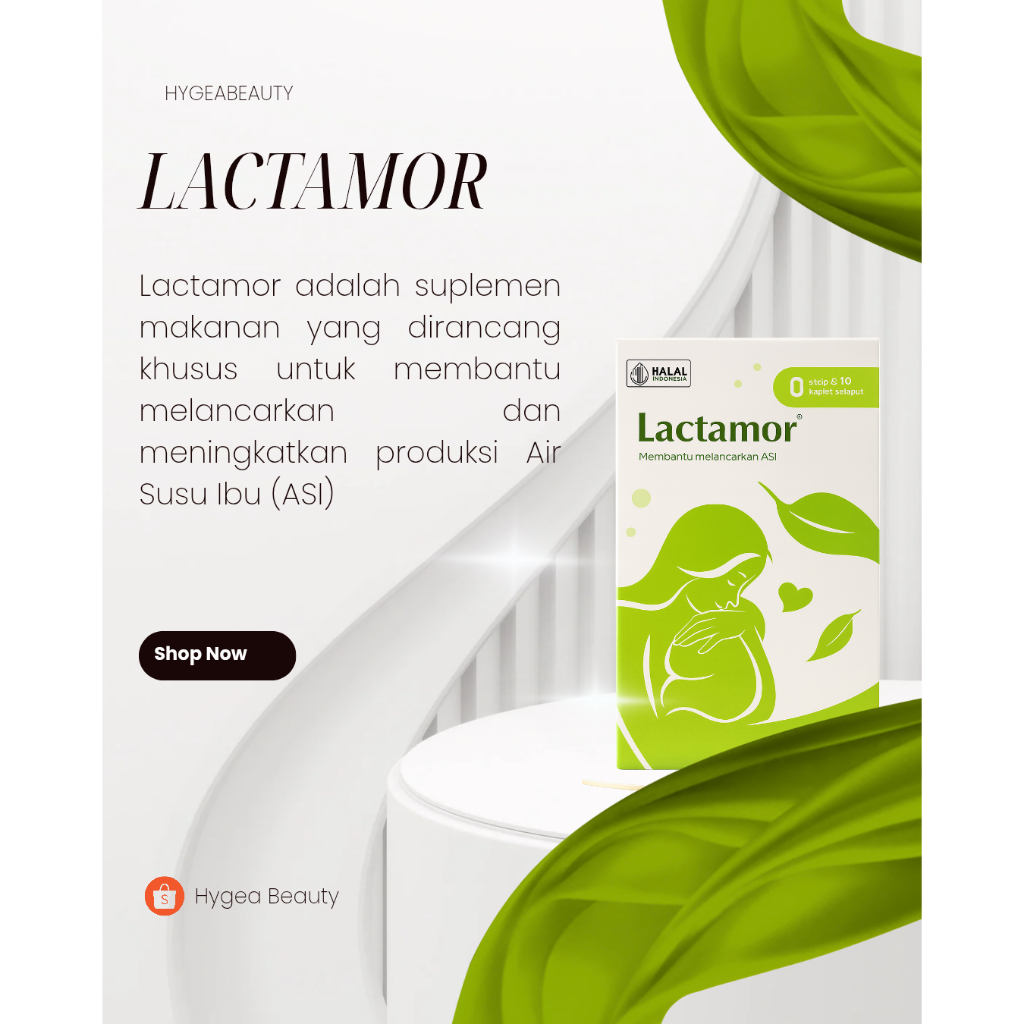 Jual Lactamor Suplemen Kesehatan Kaplet ASI Lancar - isi 60 kaplet ...