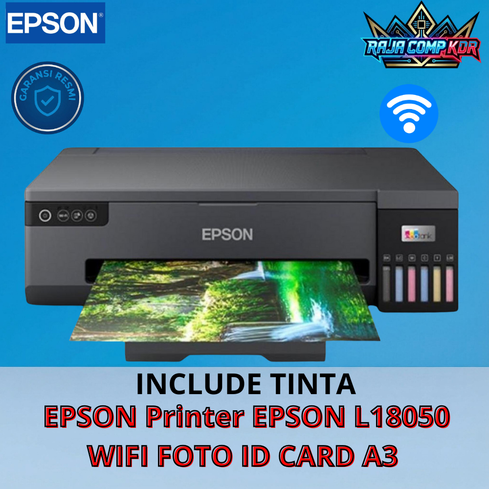 Jual EPSON Printer EPSON L18050 L-18050 L 18050 WIFI FOTO ID CARD A3 ...