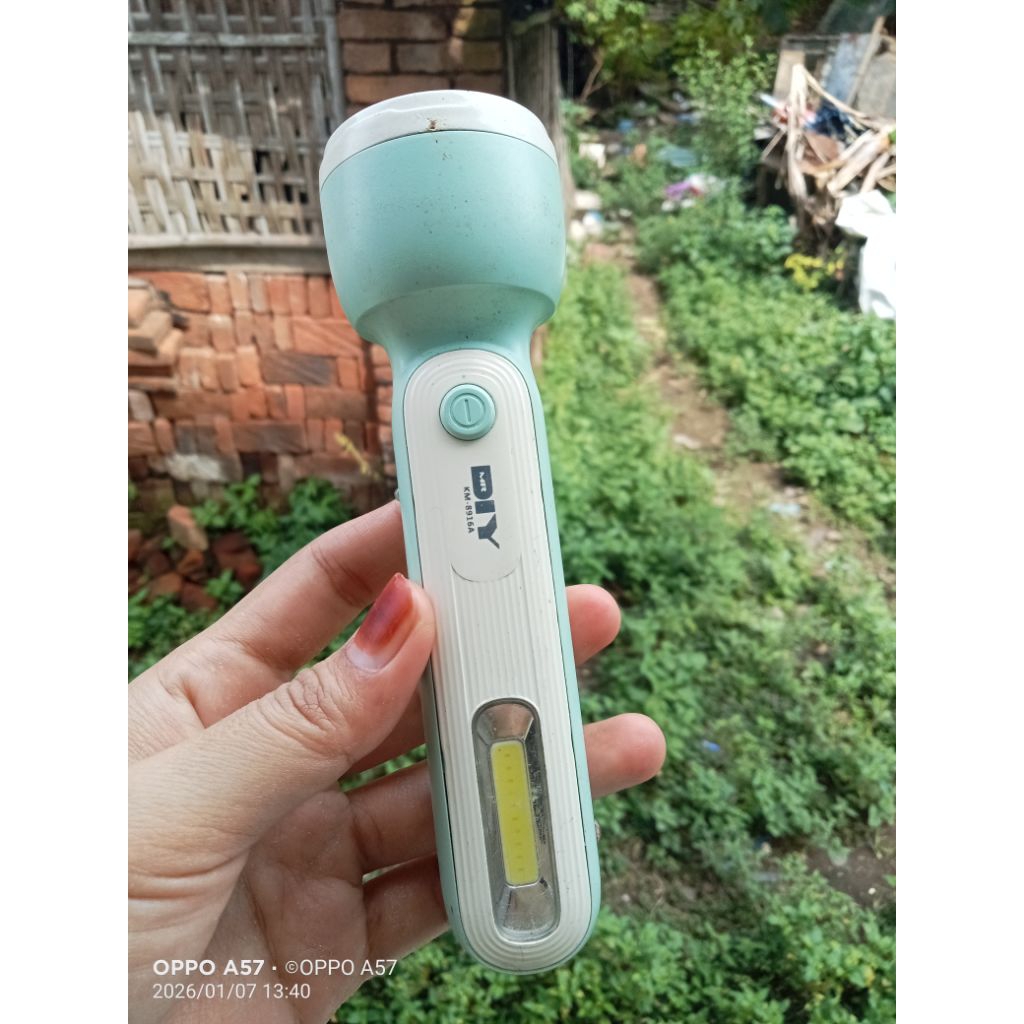 Jual Mr.DIY Senter LED Emergency Lampu Senter Emergency Senter Tangan ...