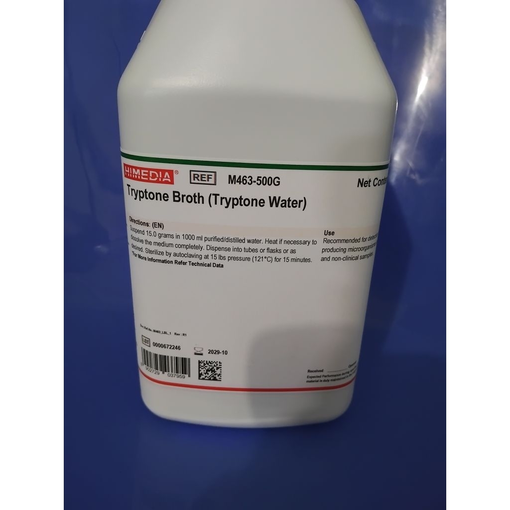 Jual Tryptone Broth/Tripton broth/Tripton brot/Trypton broth | Shopee ...