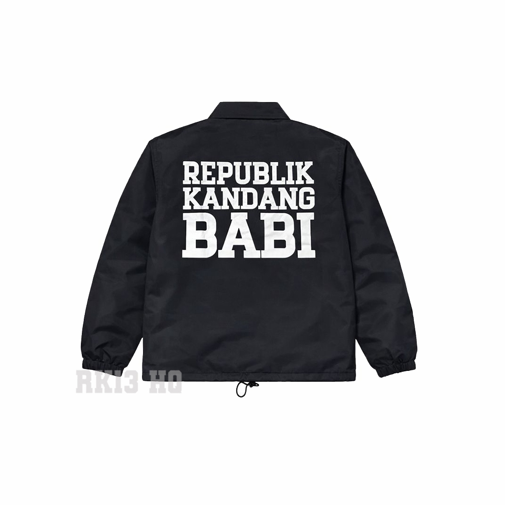 Jual Coach Jacket RK13 Republik Kandang Babi | Shopee Indonesia