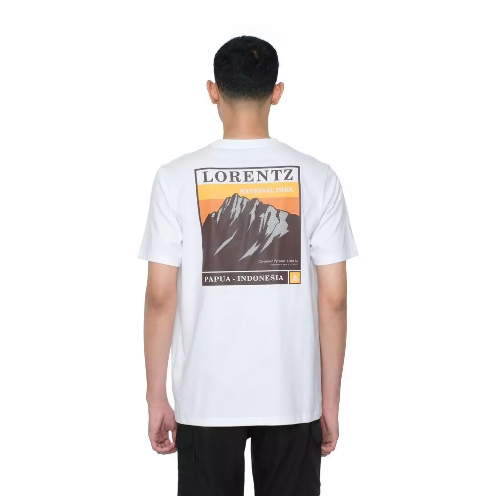 EIGER K. Carstenz Pyramid T-Shirt Pria – Kaos Outdoor Premium Cotton 24s foto 2