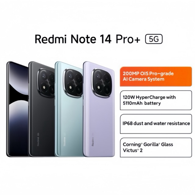 XIAOMI Redmi 14 Pro 5G Ram 8/256GB | Ram 12/512GB Garansi Resmi