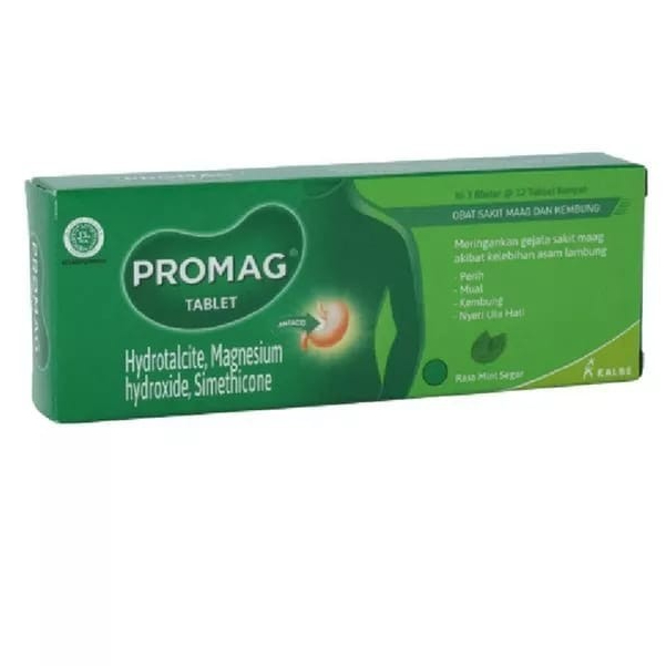 Jual PROMAG TABLET 1 BLISTER 10 TABLET | Shopee Indonesia