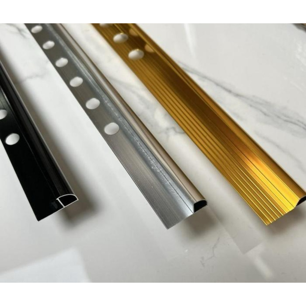 Jual Tile Trim/Corner Trim/Kuku Macan/Bon Bon Alumunium Tertutup ...