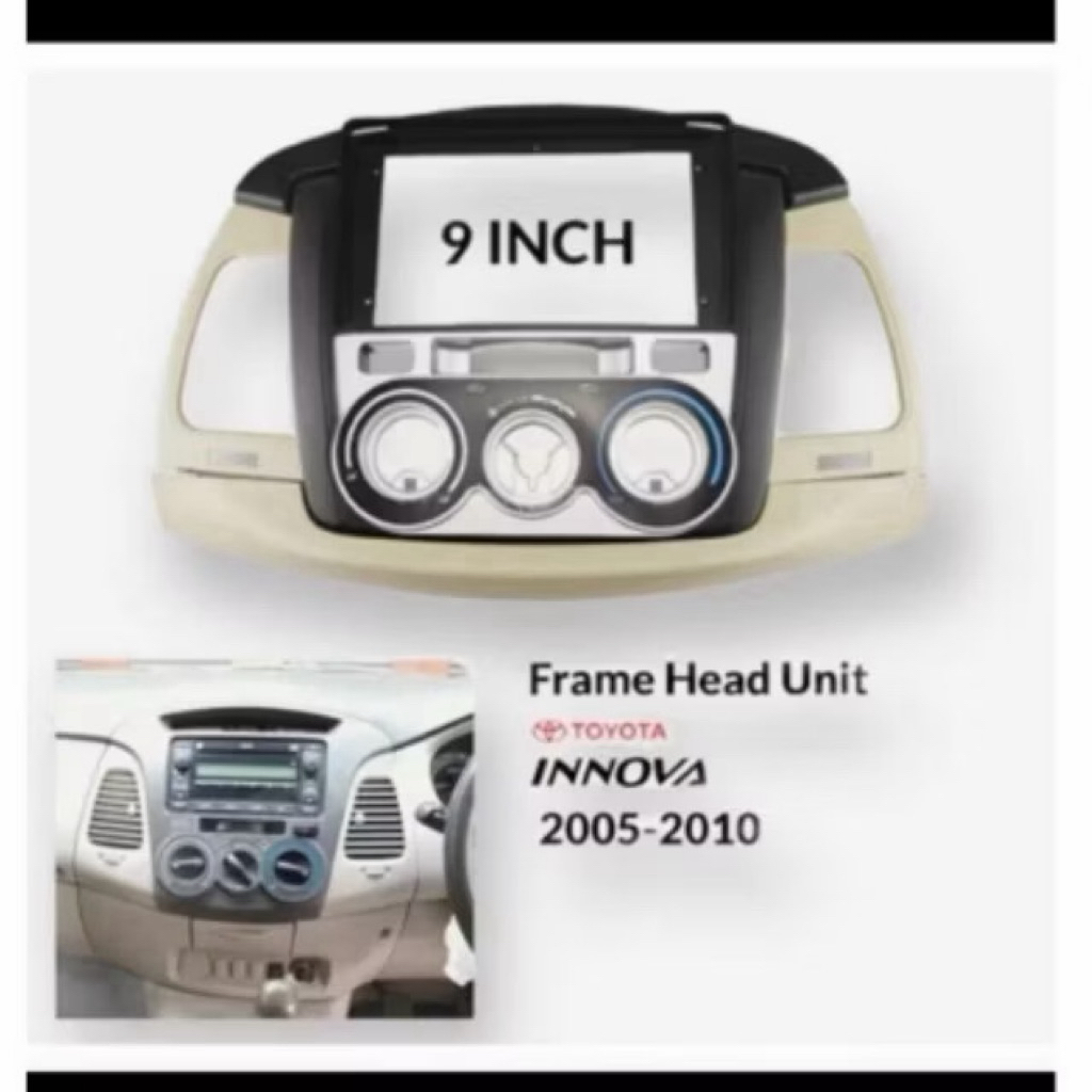Jual FRAME HEADUNIT ANDROID INNOVA 2005-2010 9INCH | Shopee Indonesia
