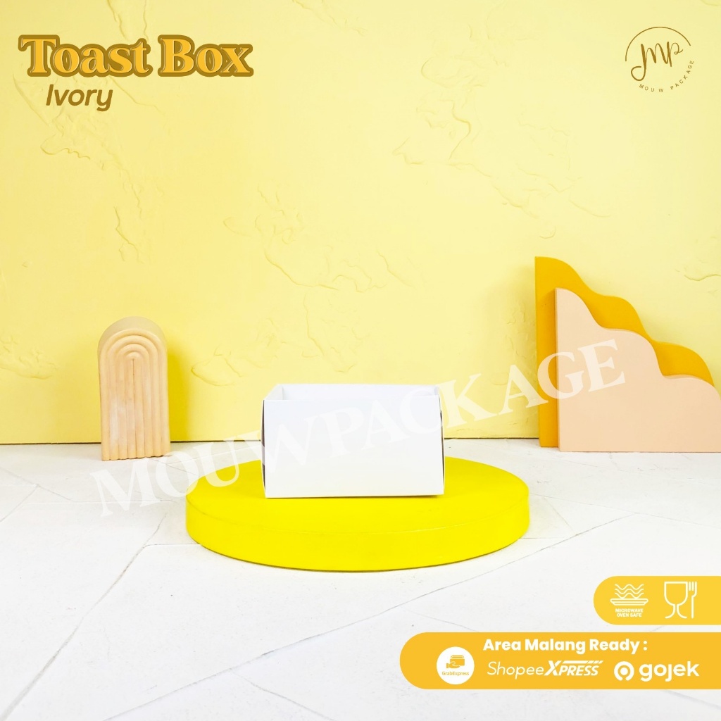 Jual TOAST BOX IVORY / BOX ROTI PANGGANG / TRAY JANJI JIWA / TEMPAT EAT ...