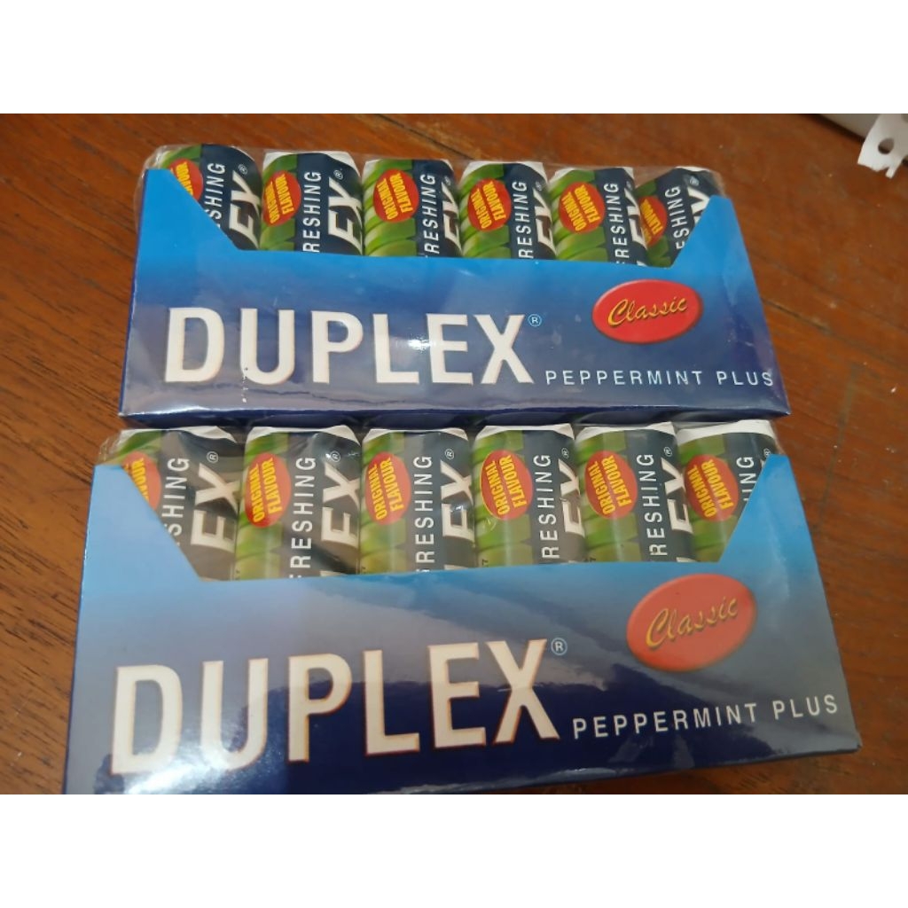 Jual DUPLEX peppermint plus classic | Shopee Indonesia