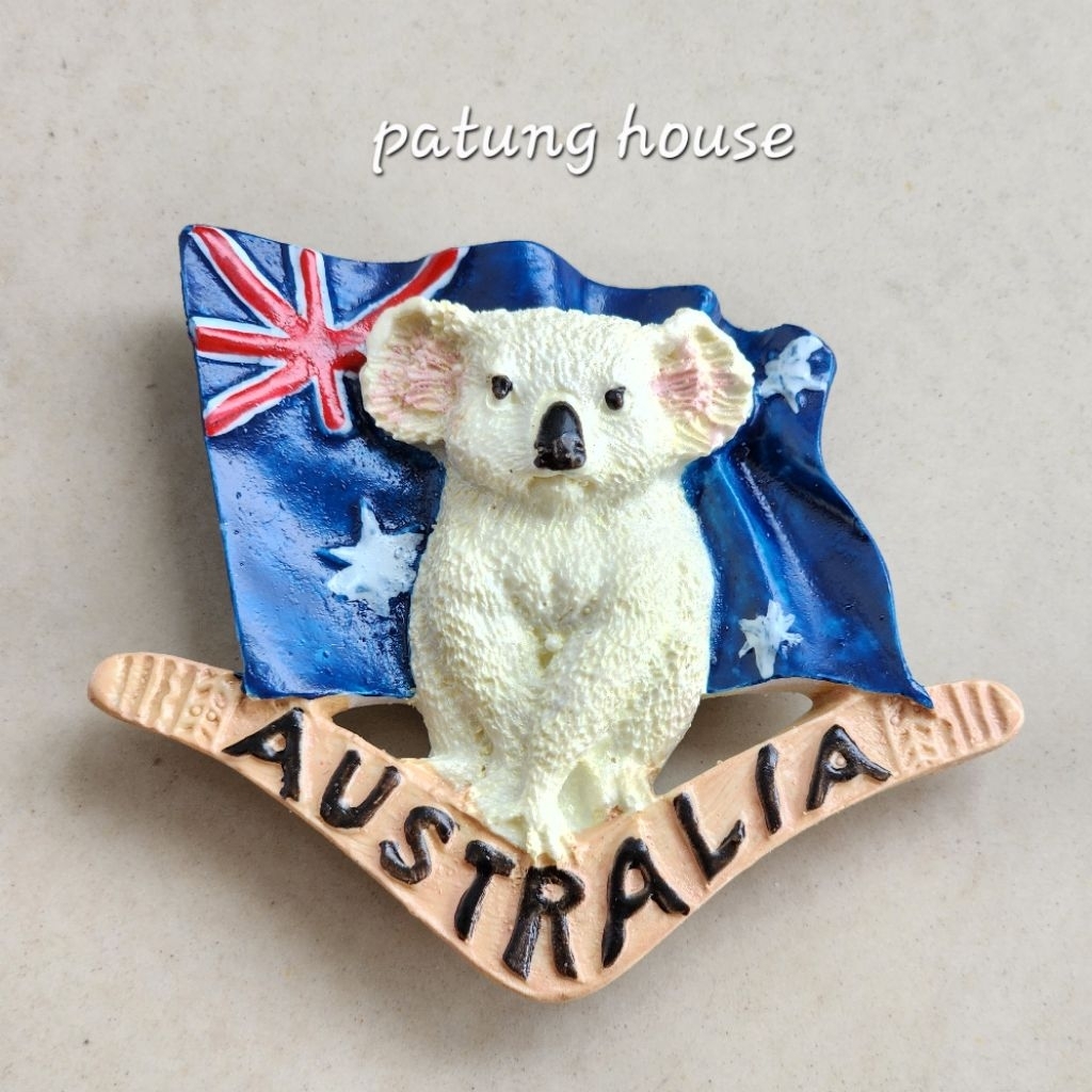 3D Magneet Australië Kangoeroe Koala Koelkast Plak... – Vicedeal