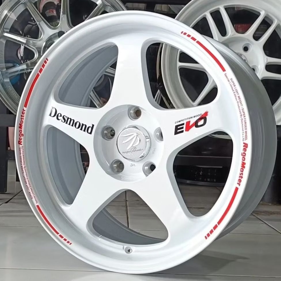 Jual velg mobil ring 17 et 40 EVO REGAMASTER FLOW FORMING R17 LEBAR 8 ...