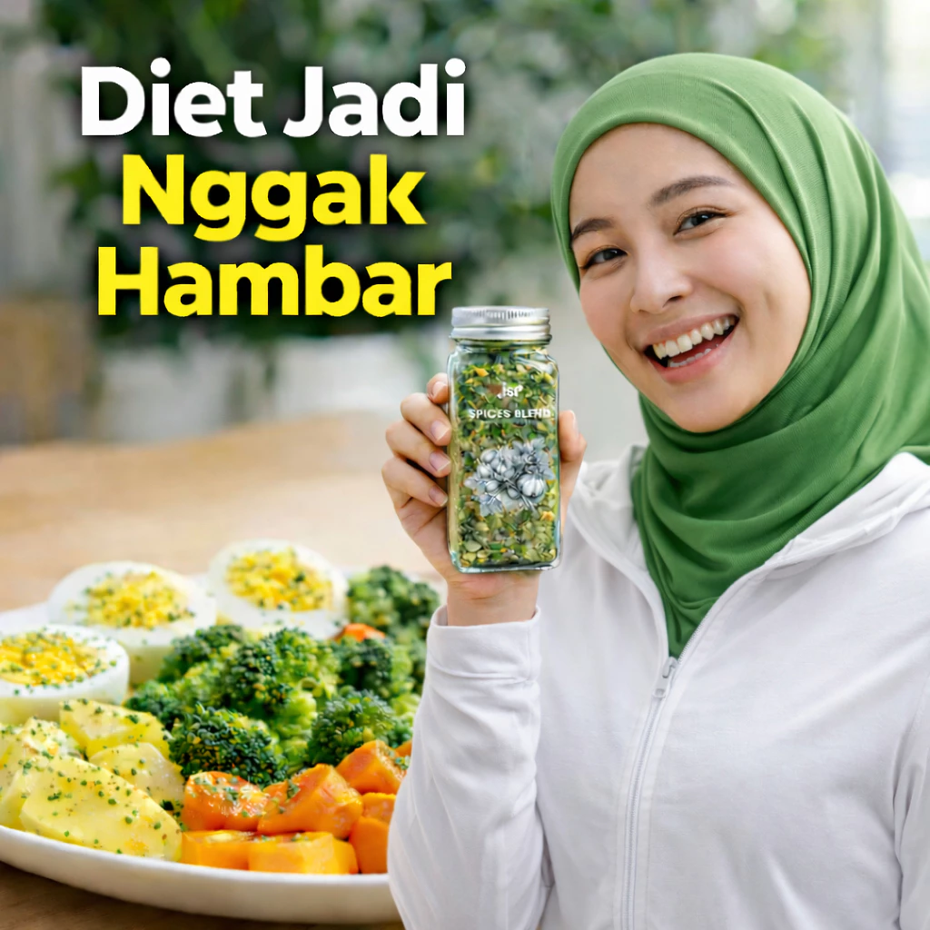 Produk JSR Spices Blend Garlic Parsley bumbu tabur diet sehat