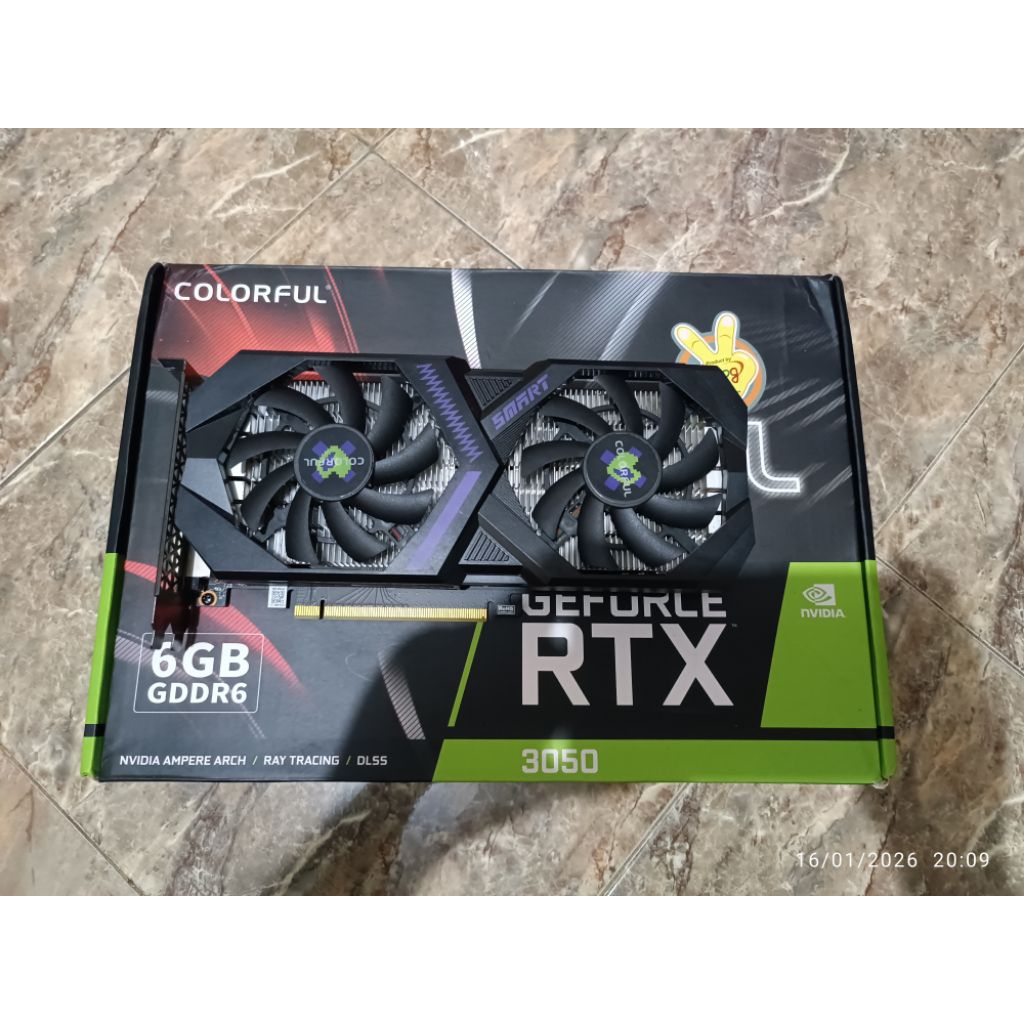 Jual Vga Nvidia Colorful RTX 3050 6GB Garansi 2028 | Shopee Indonesia