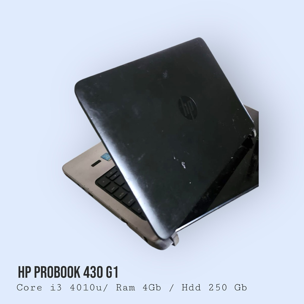 Jual HP ProBook 430 G1 Core i3 4010U Tanpa Ram/HDD Minus Baterai