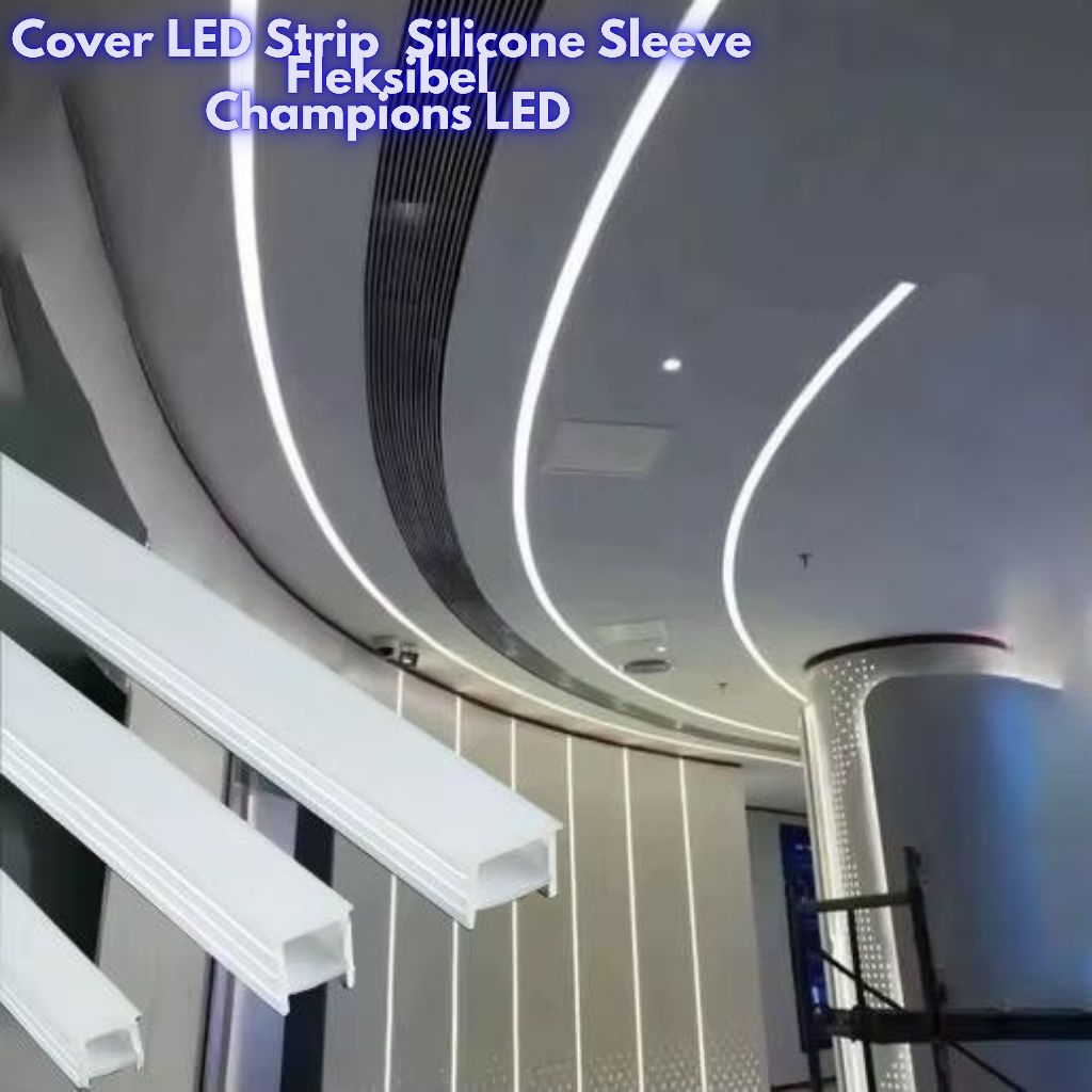 Jual Housing Fleksibel Cover LED Strip Silicone Sleeve | Shopee Indonesia