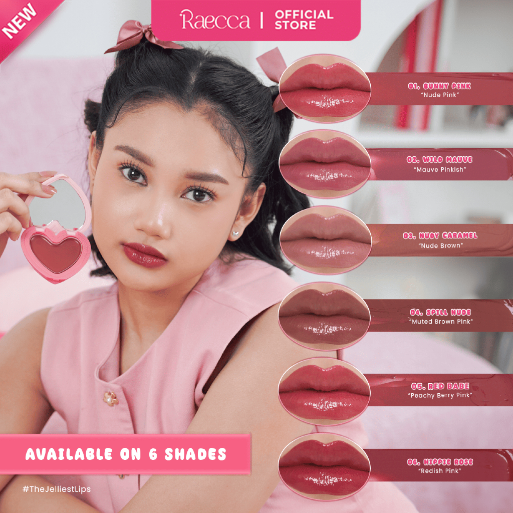 Jual Raecca Tinted Jelly Balm - Lip Balm Untuk Two Toned Lips | Shopee ...