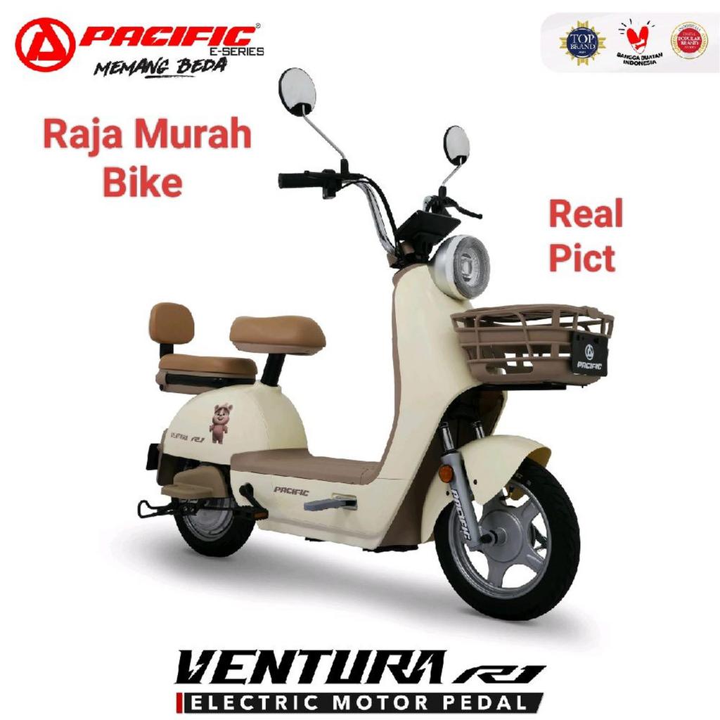Sepeda Listrik Pacific Ventura R1 Garansi Resmi Sepeda Listrik E Bike Pacific Ventura Terbaru
