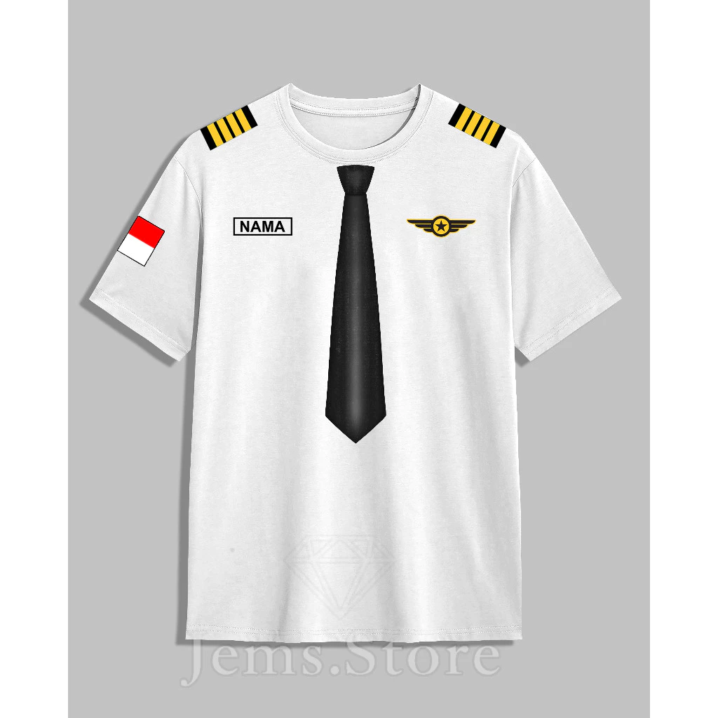 Kaos Pilot Indonesia Premium