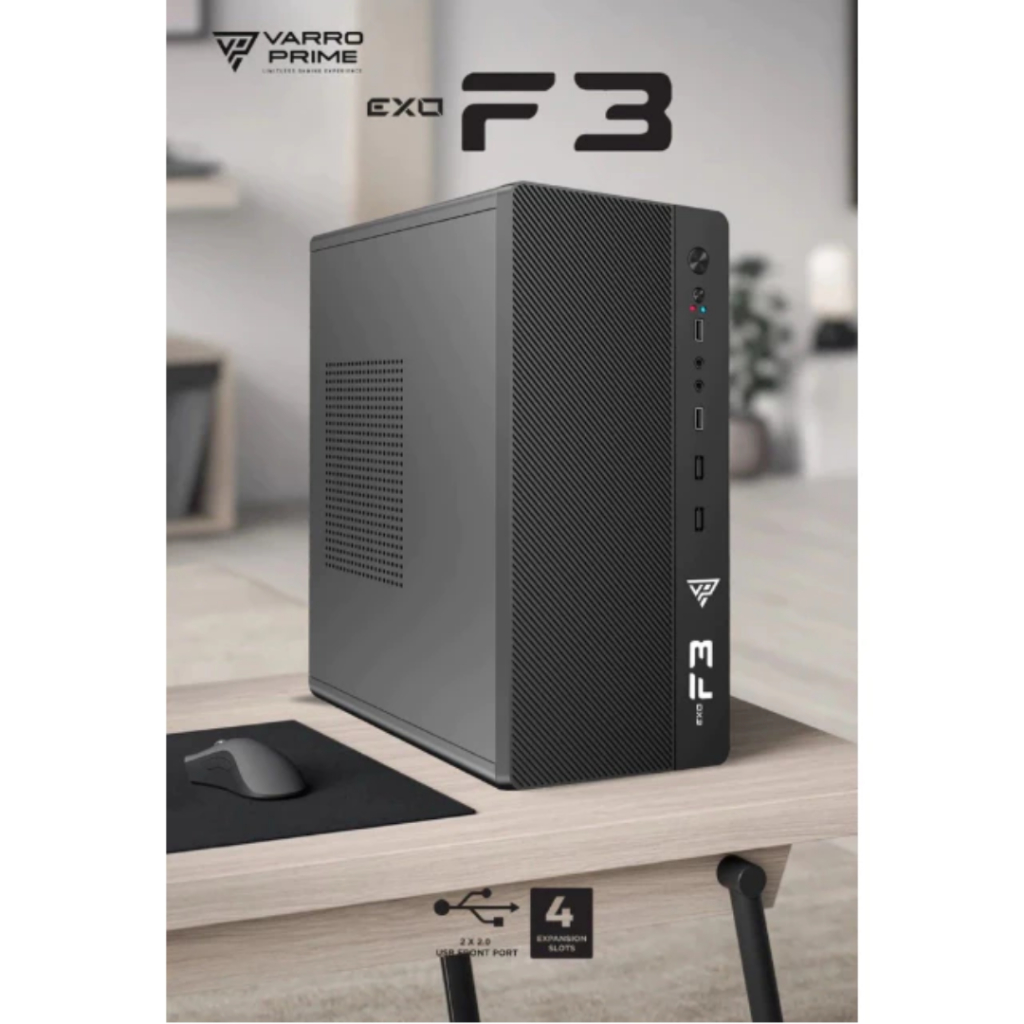 Jual Casing Varro Prime Exo F1 F3 EXO F1 Casing pc Komputer m-ATX PSU ...