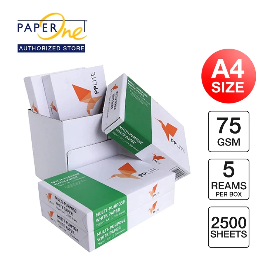 Jual Kertas HVS Paperlite RIM A4 75gr PPLite Paper Lite Copy Paper (RIM ...