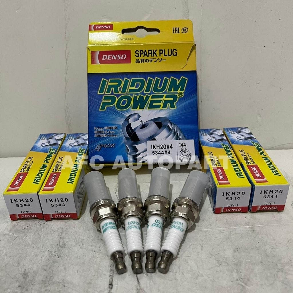 Jual Busi Iridium Power Denso Innova Fortuner Hilux IKH20 Harga 1Set ...