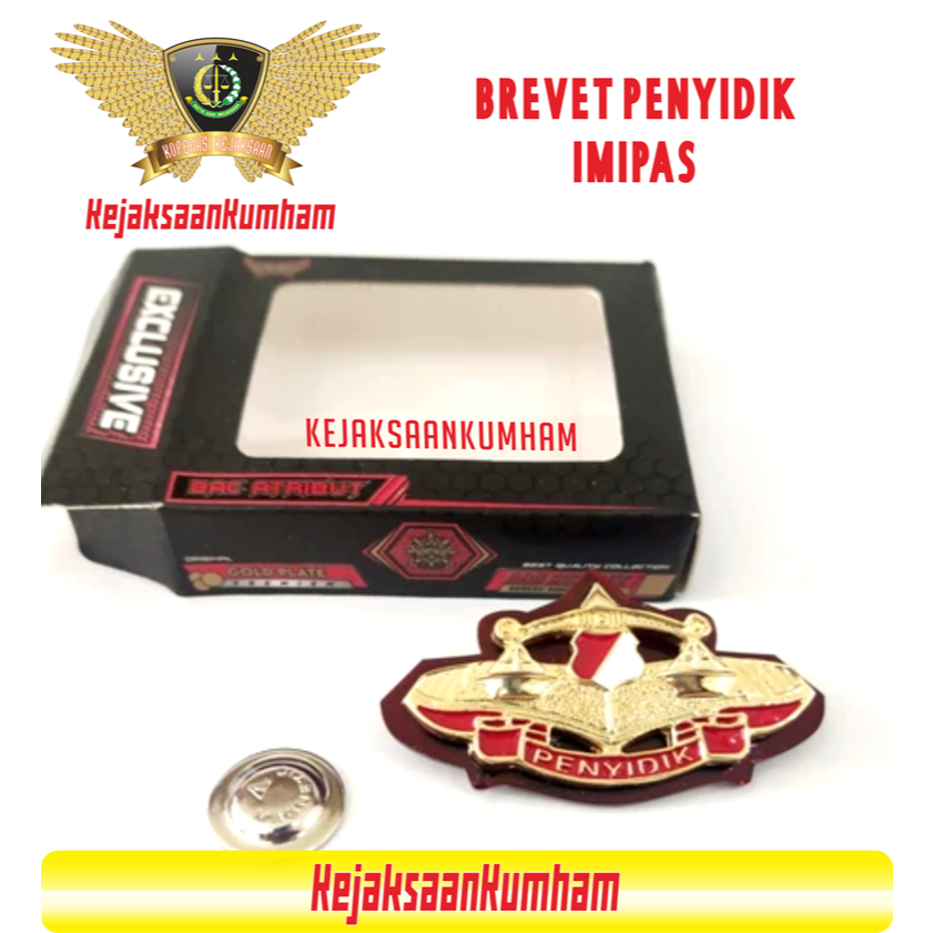 Jual PIN BREVET PENYIDIK IMIPAS | LAPAS PAS IMIGRASI PEMASYARAKATAN ...