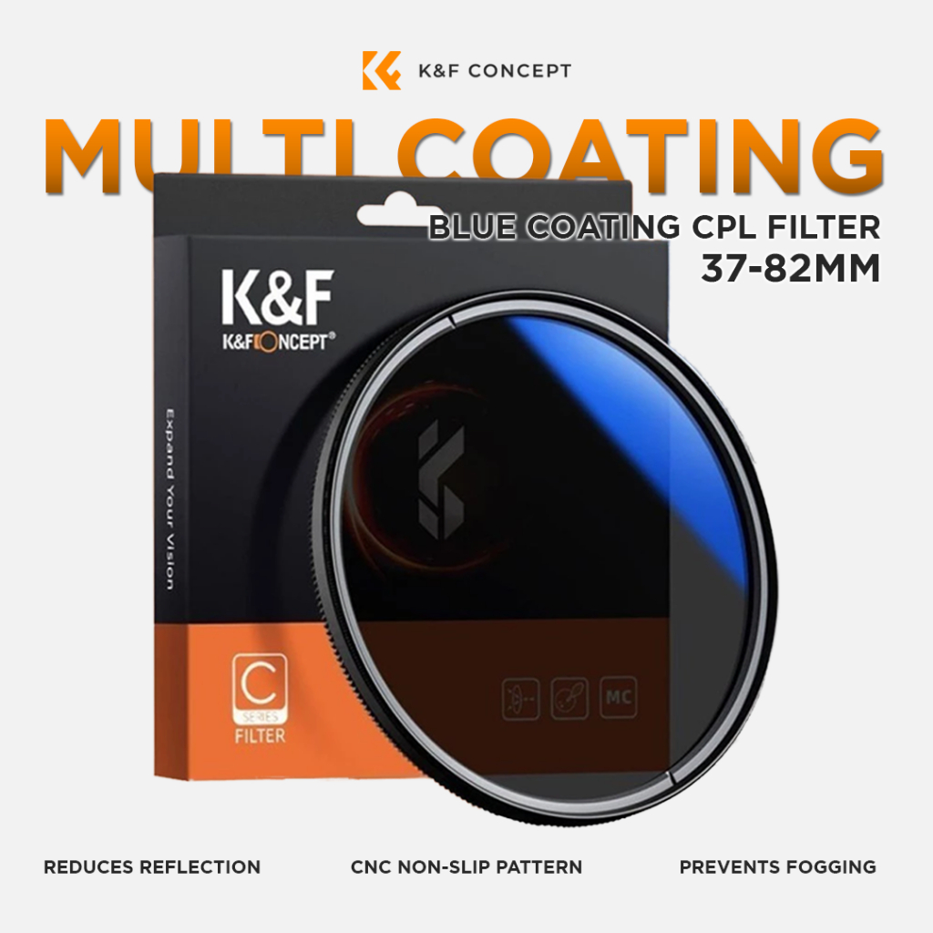 Jual KNF Concep Filter MC CPL Filter Multi Coating Blue Coating K&F ...